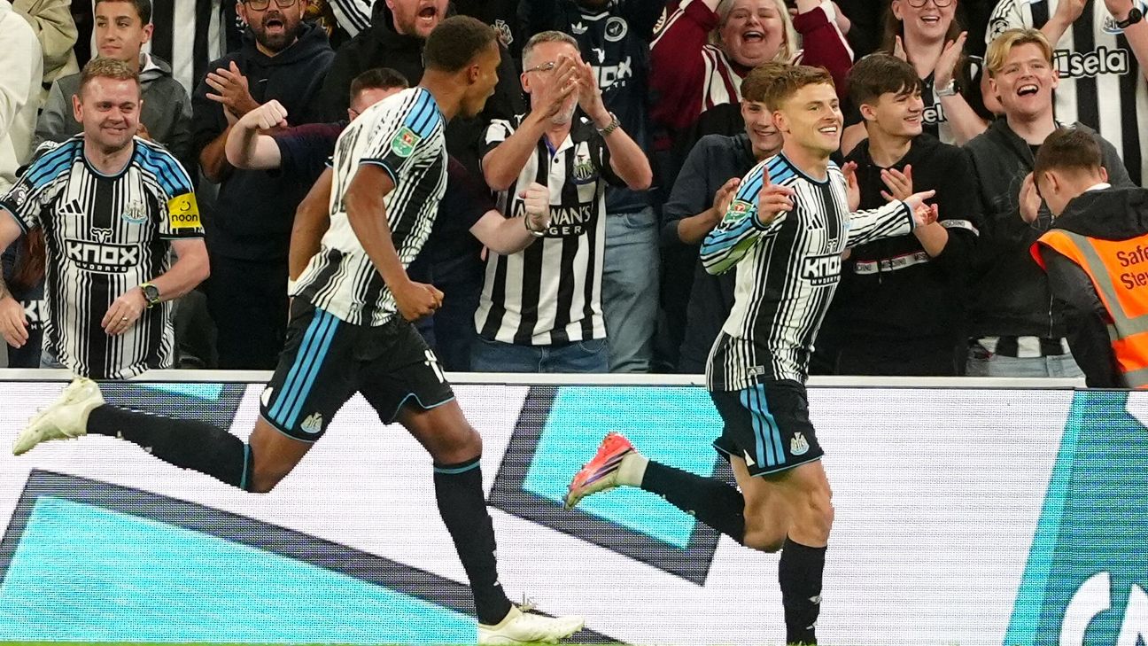 Harvey Barnes เหมา 2 พา Newcastle United เฉือน West Brom 3-2 ใน Carabao Cup รูปประกอบข่าวฟุตบอล