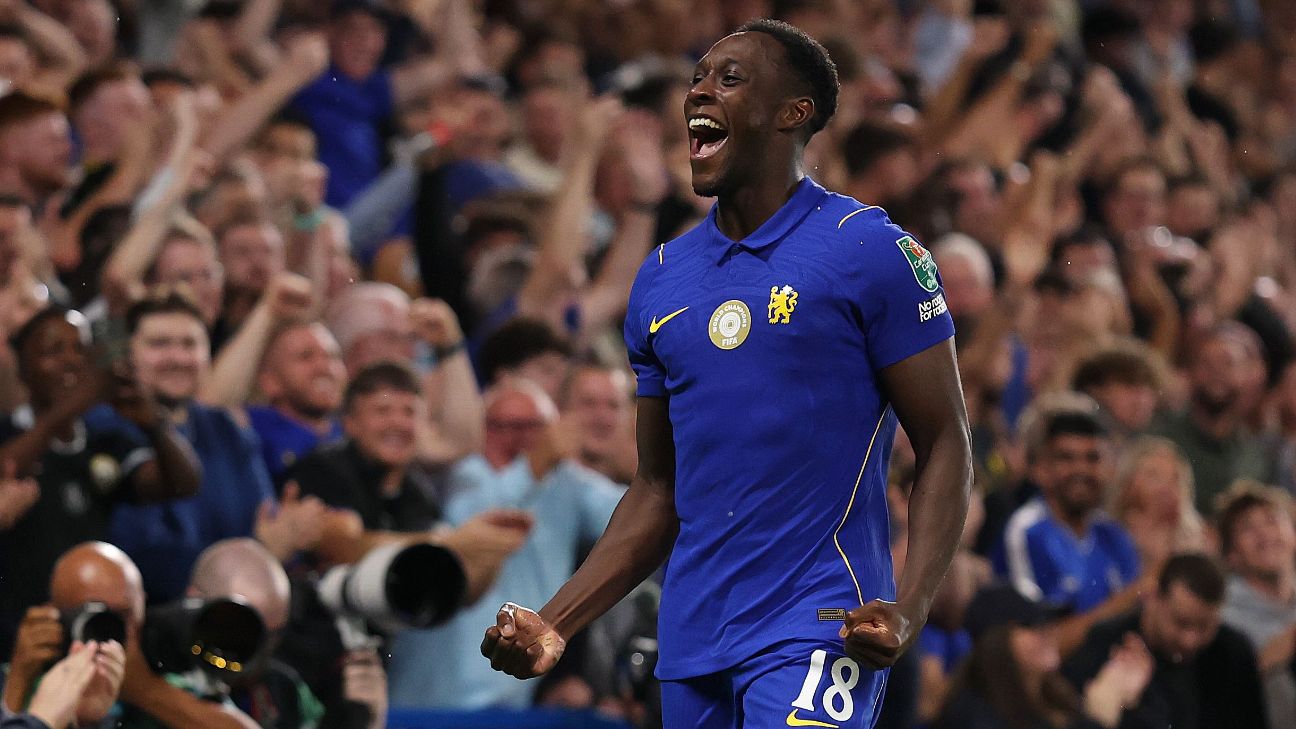 Chelsea ชนะ Luton Town 2-0 ใน Carabao Cup รอบสอง รูปประกอบข่าวฟุตบอล
