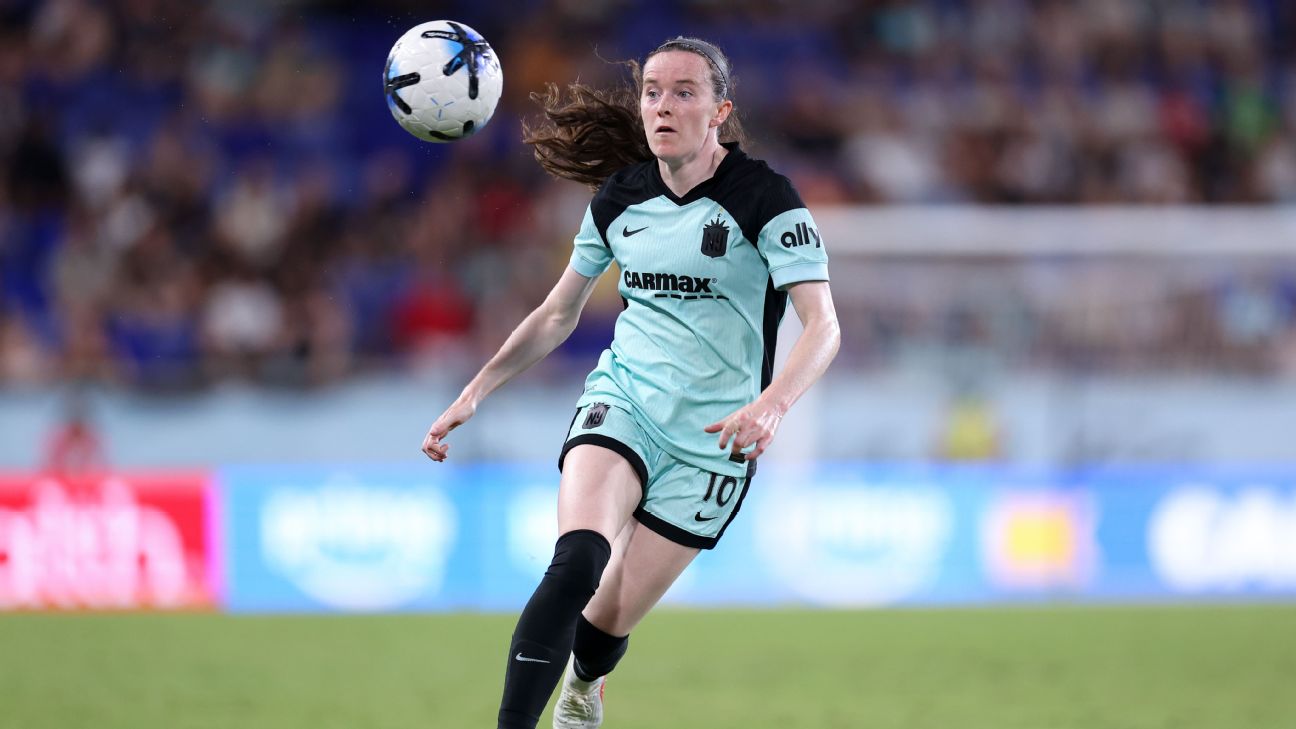 Rose Lavelle เข้าโปรโตคอลคอนคัสชัน พลาดช่วย Gotham FC ดวล Portland Thorns วันศุกร์ รูปประกอบข่าวฟุตบอล