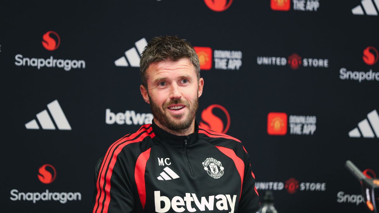 Michael Carrick มุ่งพา Manchester United แก้ตัวเปิดบ้านรับ Ipswich ที่ Old Trafford รูปประกอบข่าวฟุตบอล