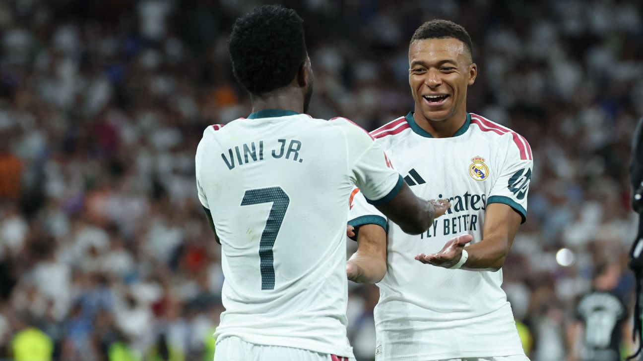 José Mourinho ชู Kylian Mbappé กับ Vinícius Júnior มีคุณภาพสูง ลุ้นพา Real Madrid คว้าแชมป์ฤดูกาลนี้ รูปประกอบข่าวฟุตบอล
