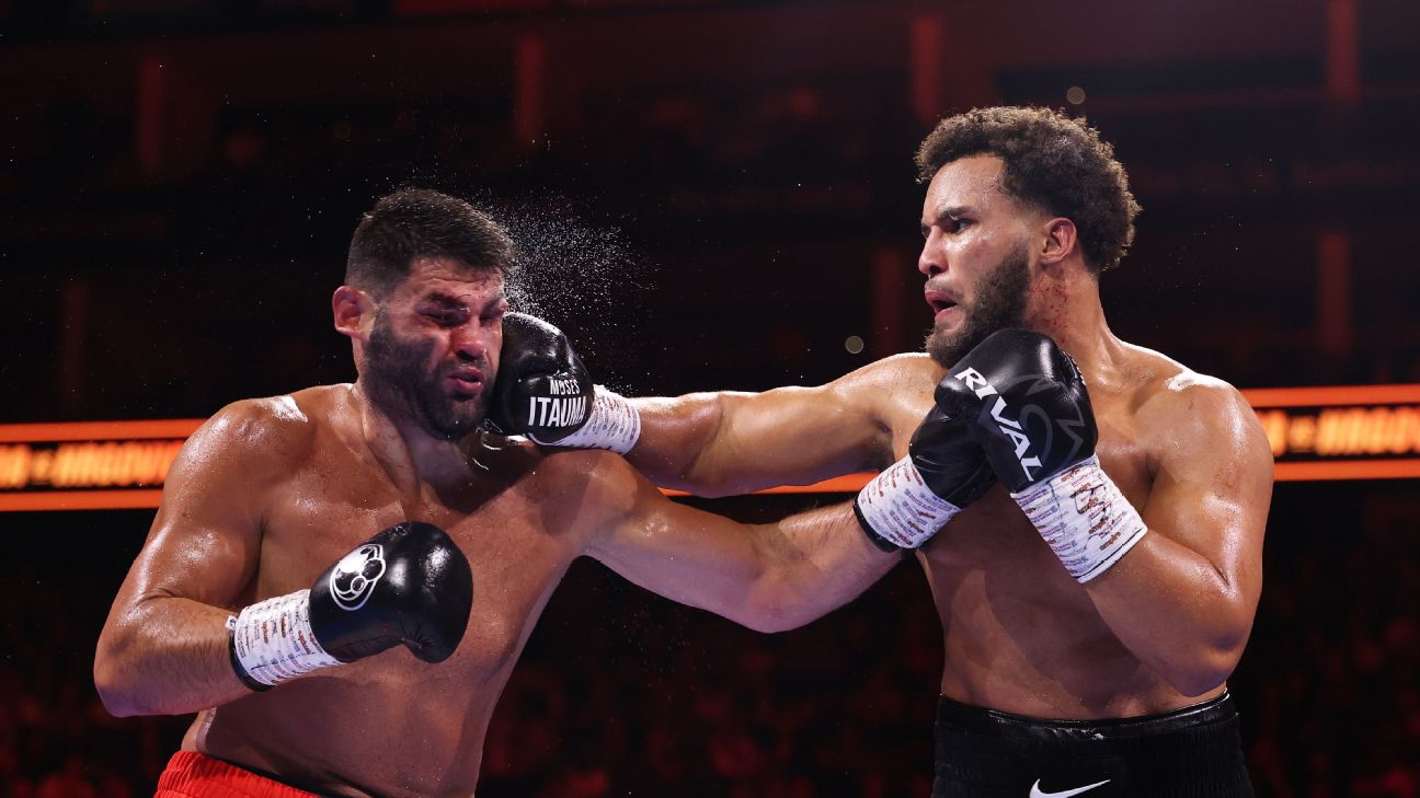 Article image accompanying Moses Itauma next fight: What will he do after Filip Hrgovic defeat? on WagerUp Sports News. Article image accompanying Moses Itauma next fight: What will he do after Filip Hrgovic defeat? on WagerUp Sports News.