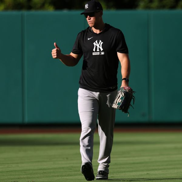Aaron Judge could return to New York Yankees' lineup Sept. 8