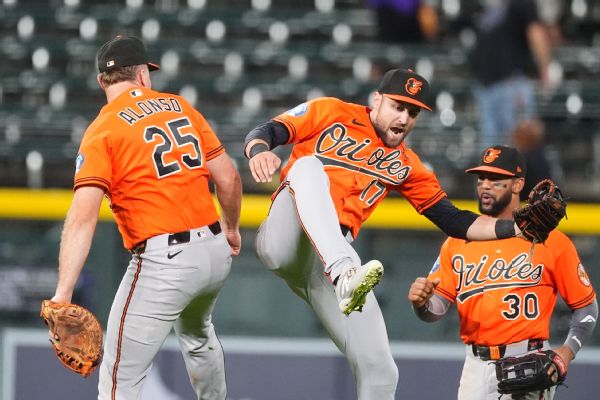 Colton Cowser's leaping catch saves O's amid wild-card race