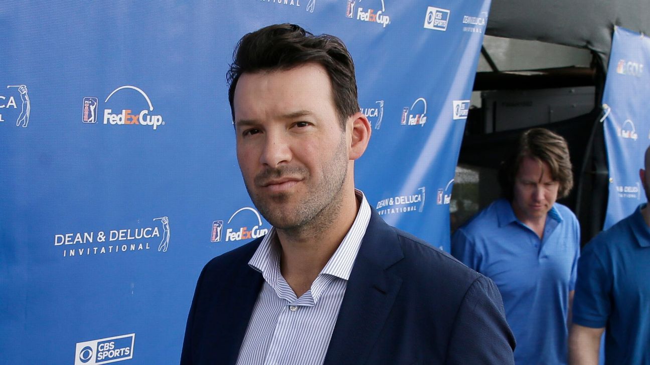 espn.com - DJ Bien-Aime - Ex-NFL QB, CBS Sports analyst Tony Romo pleads no contest to OWI