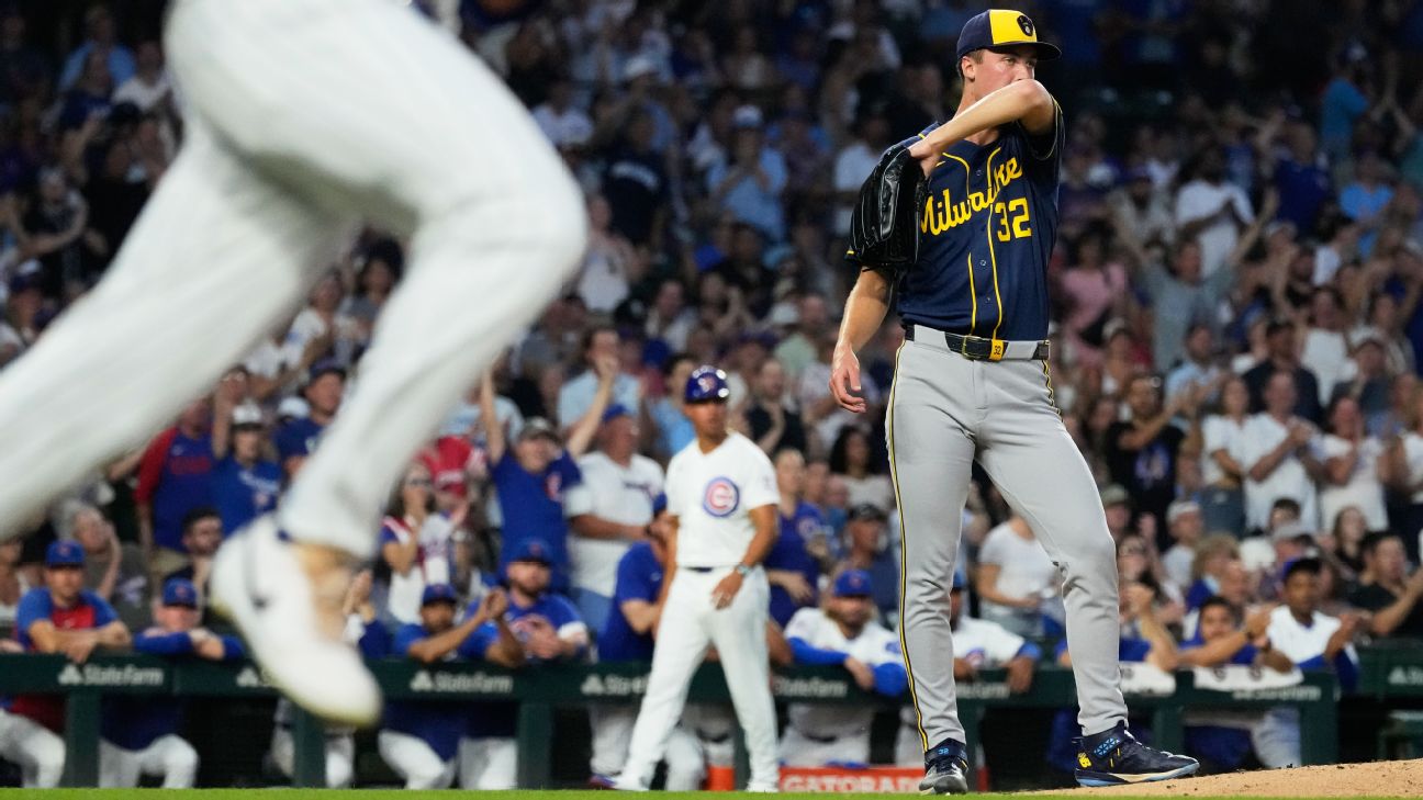 Brewers Rally Past Cubs Despite Misiorowski's Rough Outing