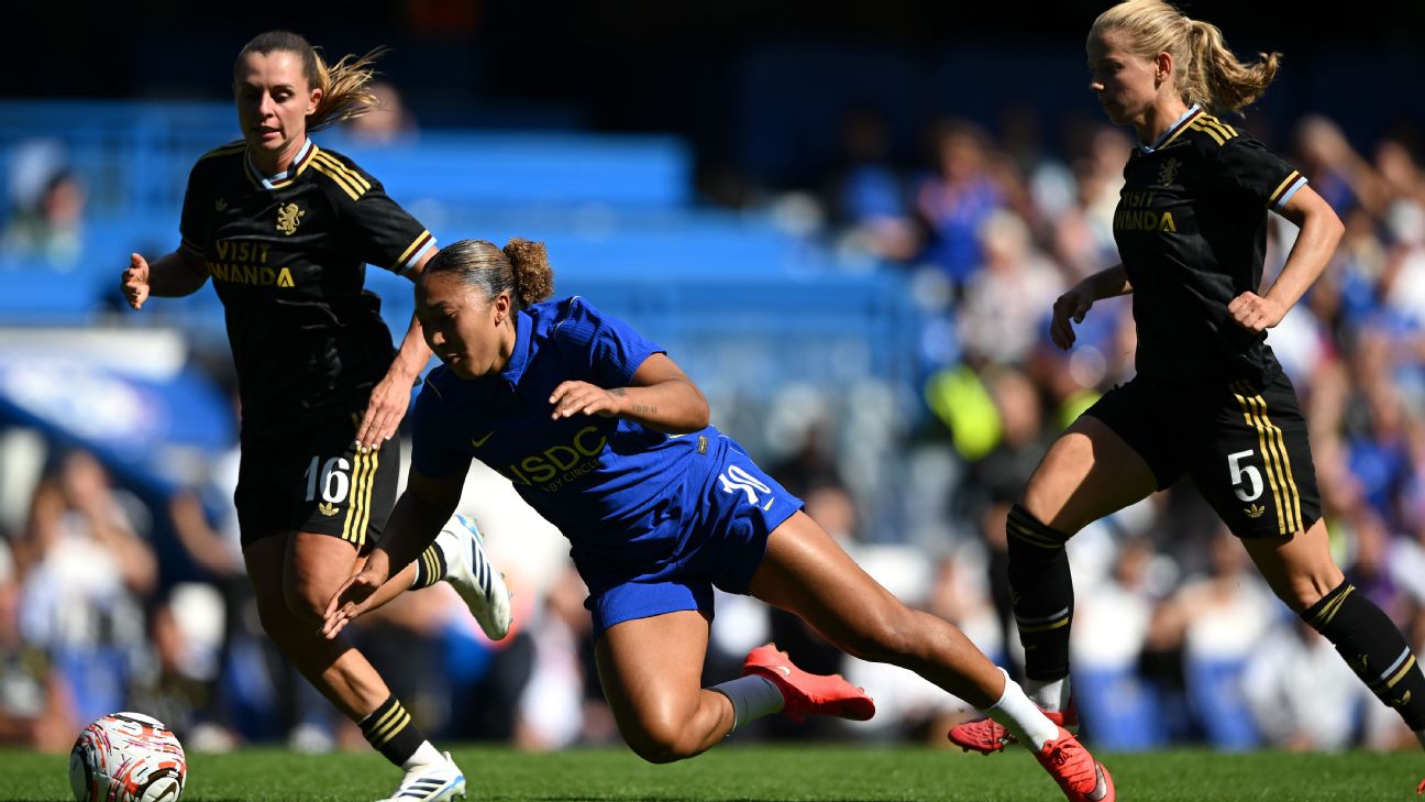 เชลซีสะดุดเสมอแอสตัน วิลลา 1-1 เปิดฤดูกาล WSL ลุ้นทวงแชมป์ รูปประกอบข่าวฟุตบอล