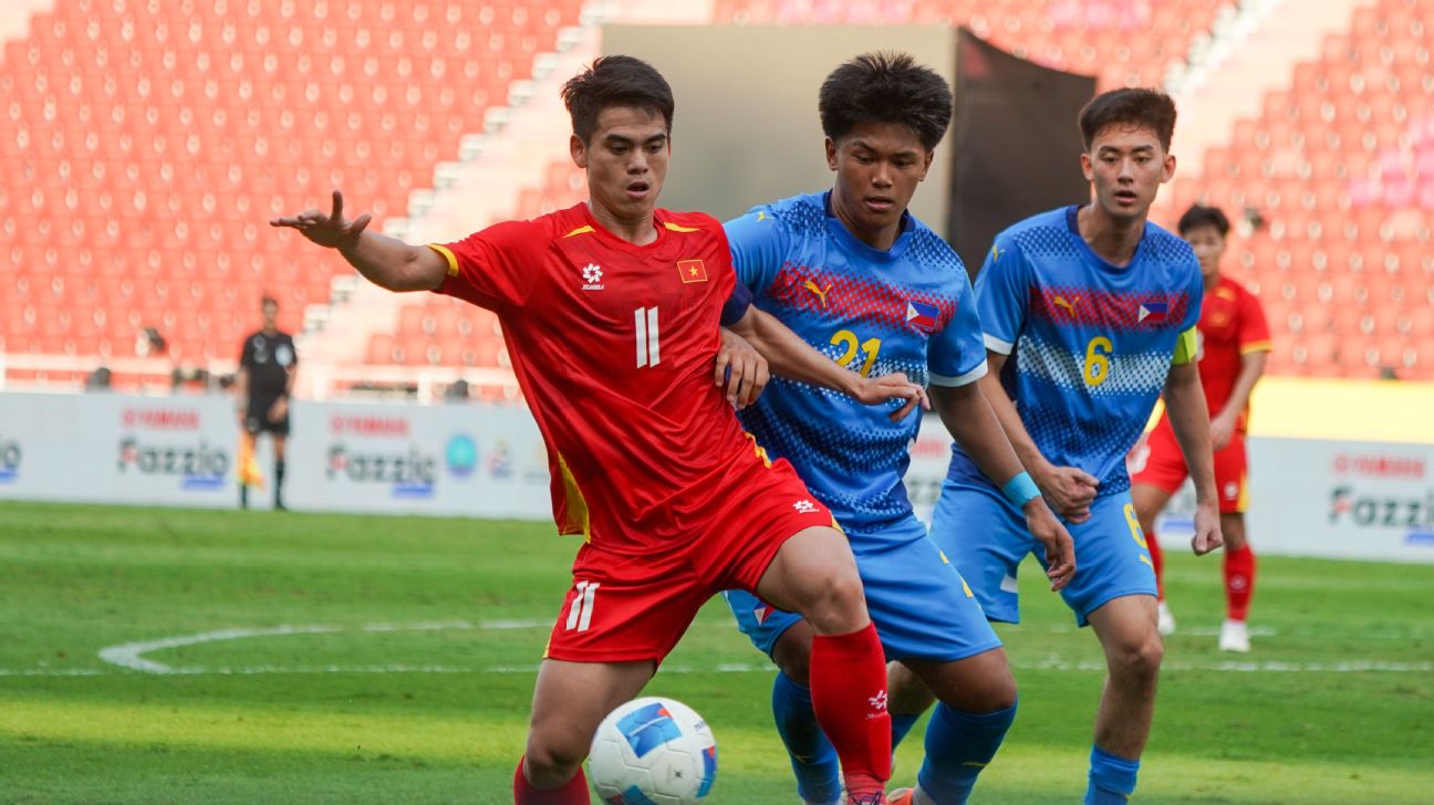 ทีมชาติฟิลิปปินส์ ฟุตบอลชายเอเชียนเกมส์: โปรแกรมกลุ่ม C และความพร้อมทีม U23 รูปประกอบข่าวฟุตบอล