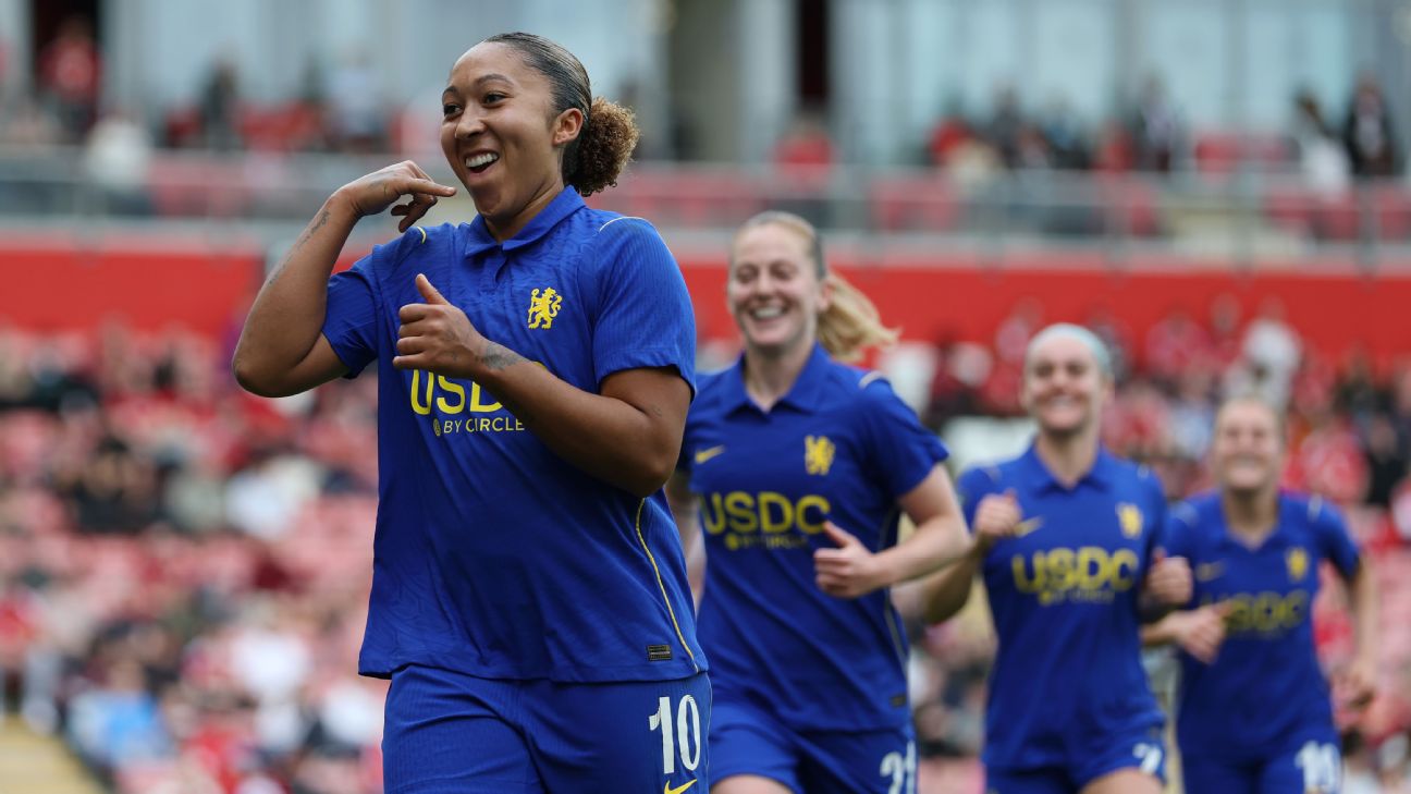 เชลซีถล่มแมนเชสเตอร์ ยูไนเต็ด 5-0 ประเดิมชัยใน WSL รูปประกอบข่าวฟุตบอล