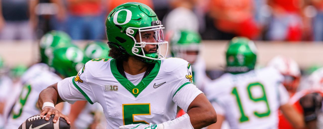 NFL draft risers, notes off Saturday’s college games: Questions at the top of the QB class?