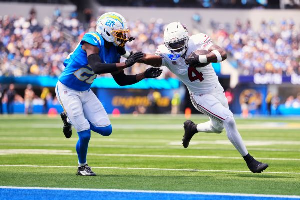 Harbaugh: Chargers 'sloppy' in loss to Cardinals