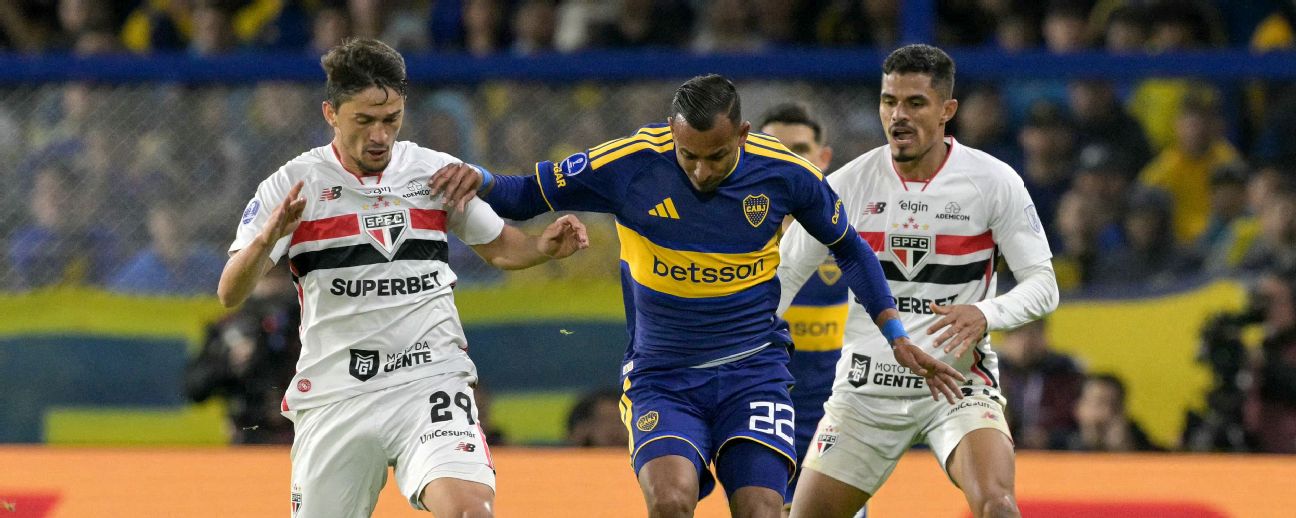 Imagem ilustrativa sobre São Paulo encara Boca Juniors no Pacaembu às 18h30; escalações e transmissão ao vivo