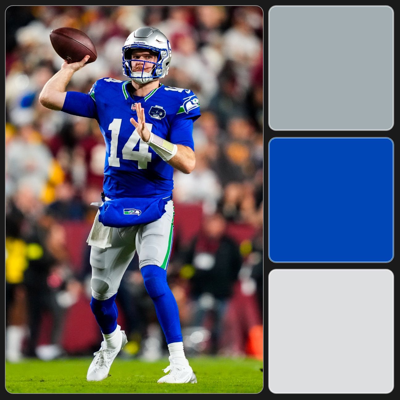 NFL Uniforms week 6 - Seahawks