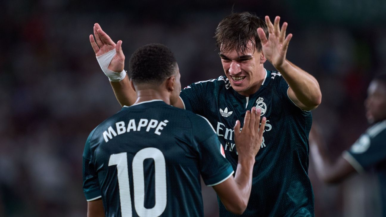 Kylian Mbappé scores, sets up winner as Real Madrid top Elche
