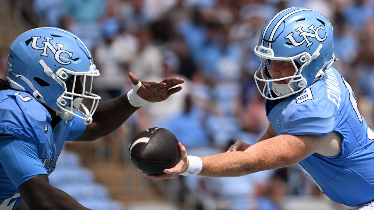 espn.com - Pamela Maldonado and Mark Zinno - College football Week 3 best bets: Bets to make on UNC, Alabama, Texas A&M and more