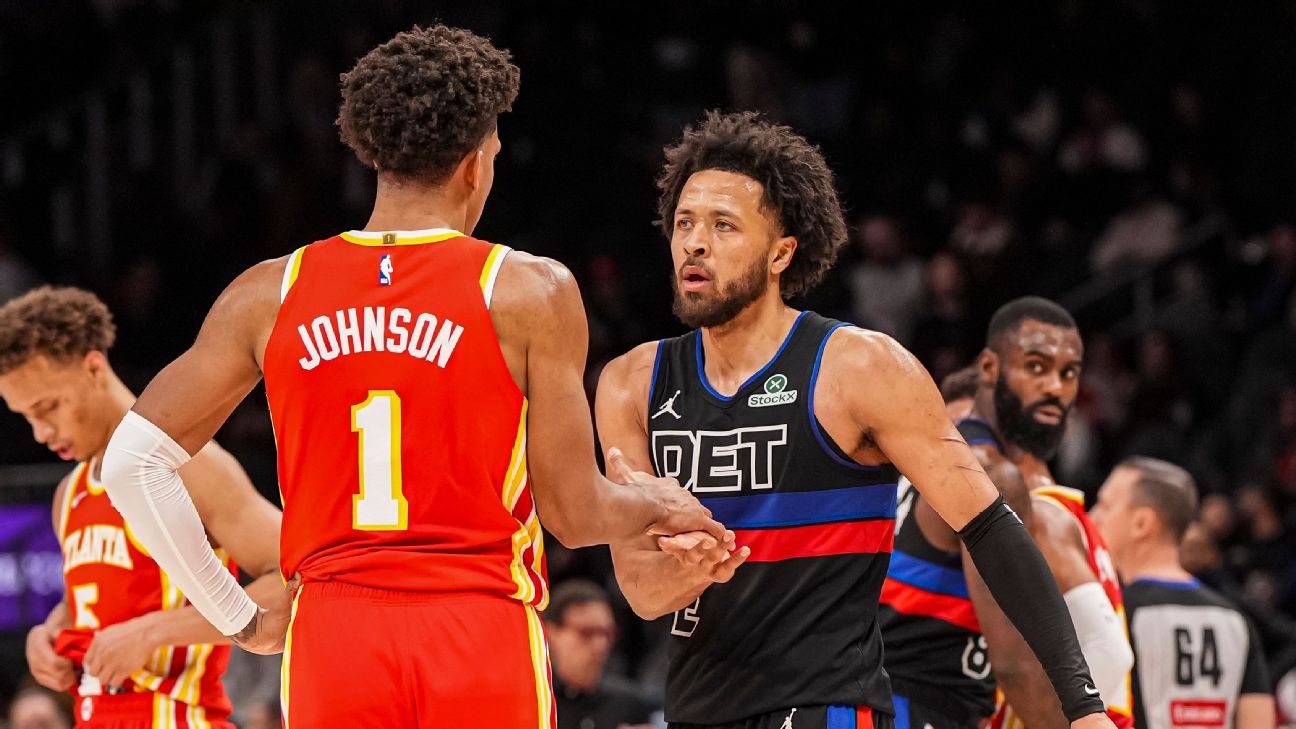 espn.com - Andre Snellings - Fantasy basketball points league rankings: Cade Cunningham, Jalen Johnson are first-rounders