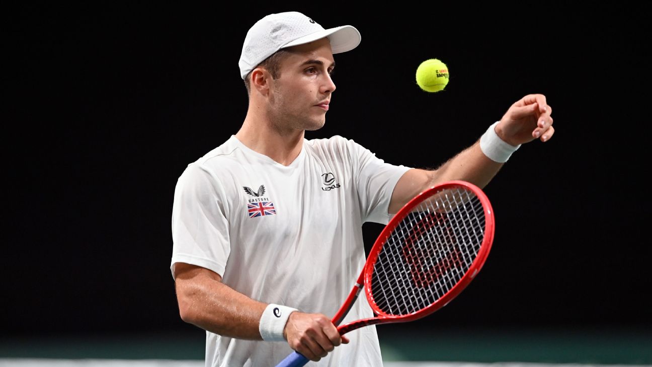 Article image accompanying Arthur Fery embracing Davis Cup challenge as GB target Finals spot on WagerUp Sports News.