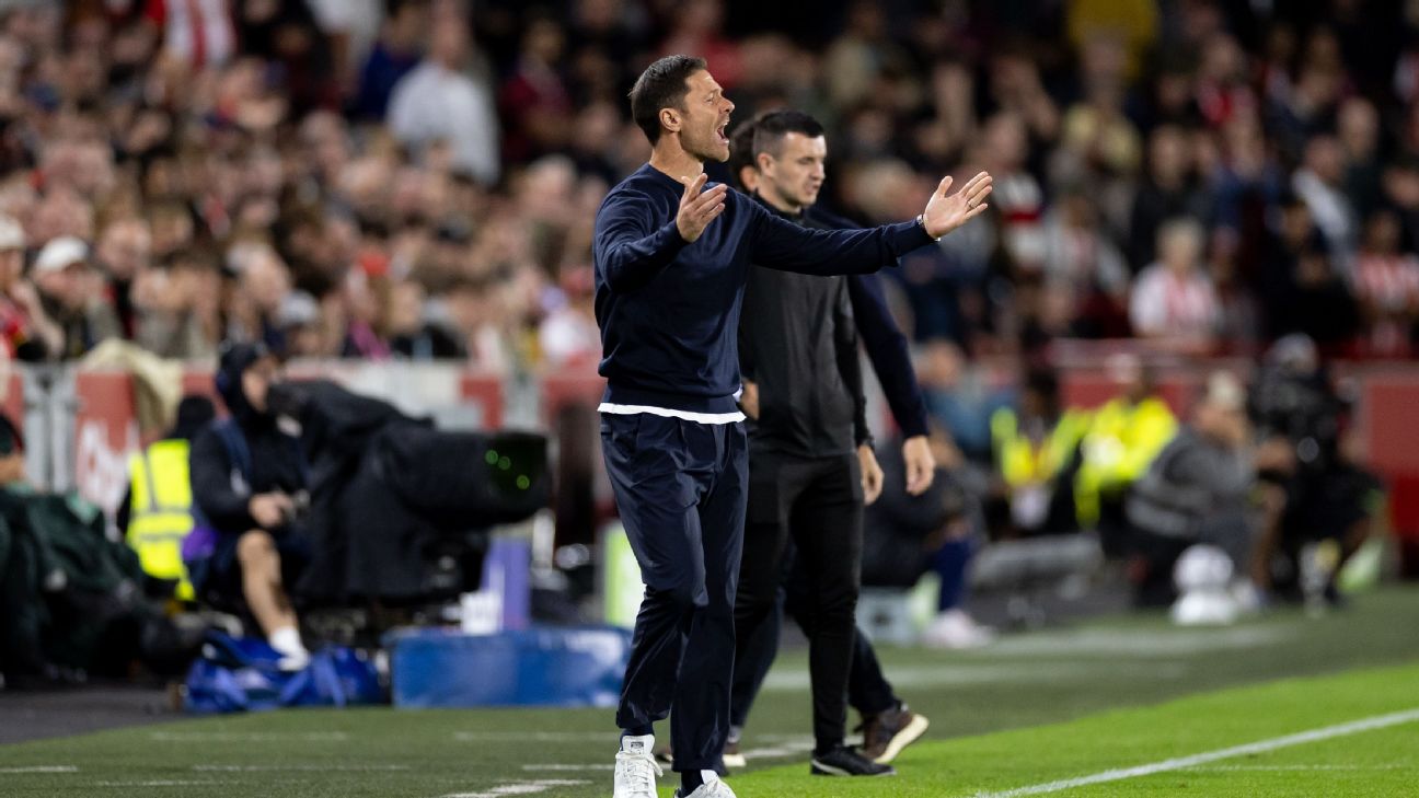 Article image accompanying Xabi Alonso joins unwanted managerial group after heavy Brentford defeat on WagerUp Sports News. Article image accompanying Xabi Alonso joins unwanted managerial group after heavy Brentford defeat on WagerUp Sports News.