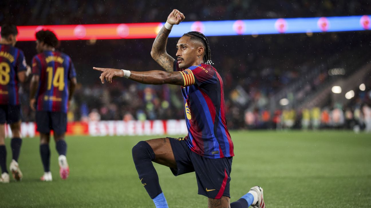 Article image accompanying Deco confirms Barcelona contract extensions for Raphinha, Marc Bernal and Xavi Espart on WagerUp Sports News. Article image accompanying Deco confirms Barcelona contract extensions for Raphinha, Marc Bernal and Xavi Espart on WagerUp Sports News.