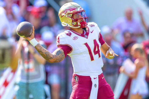 Article image accompanying FSU's Mike Norvell after 1-2 start: 'I believe in this team' on WagerUp Sports News. Article image accompanying FSU's Mike Norvell after 1-2 start: 'I believe in this team' on WagerUp Sports News.