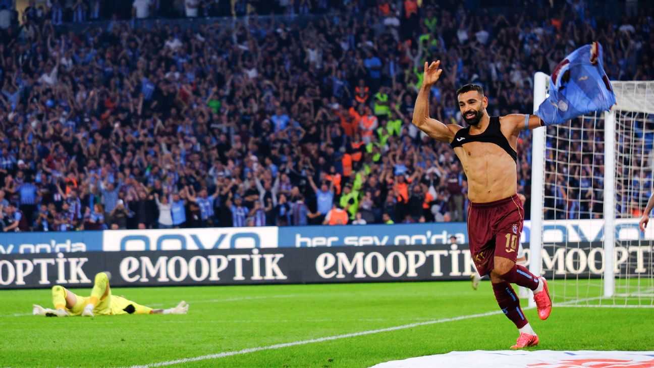 Article image accompanying Mohamed Salah scores first Trabzonspor hat trick in Galatasaray thrashing on WagerUp Sports News. Article image accompanying Mohamed Salah scores first Trabzonspor hat trick in Galatasaray thrashing on WagerUp Sports News.