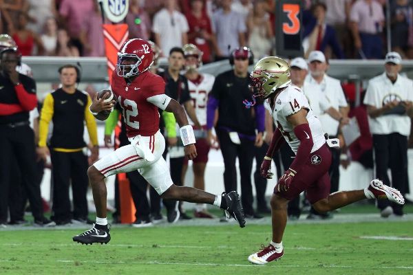 Article image accompanying Alabama hopes to 'start faster' after needing to rally vs. FSU on WagerUp Sports News. Article image accompanying Alabama hopes to 'start faster' after needing to rally vs. FSU on WagerUp Sports News.