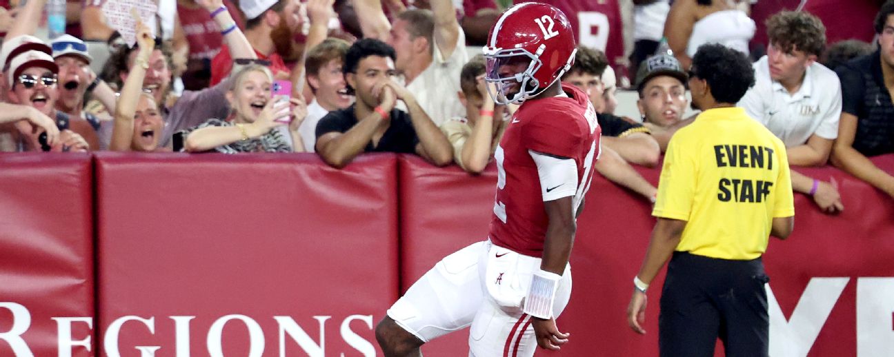 Projecting the CFP top 12 after Week 3: SEC taking over the top