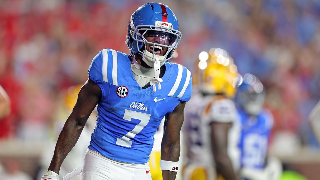 Article image accompanying Ole Miss climbs to No. 4, joined by 9 other SEC teams in Top 25 on WagerUp Sports News.