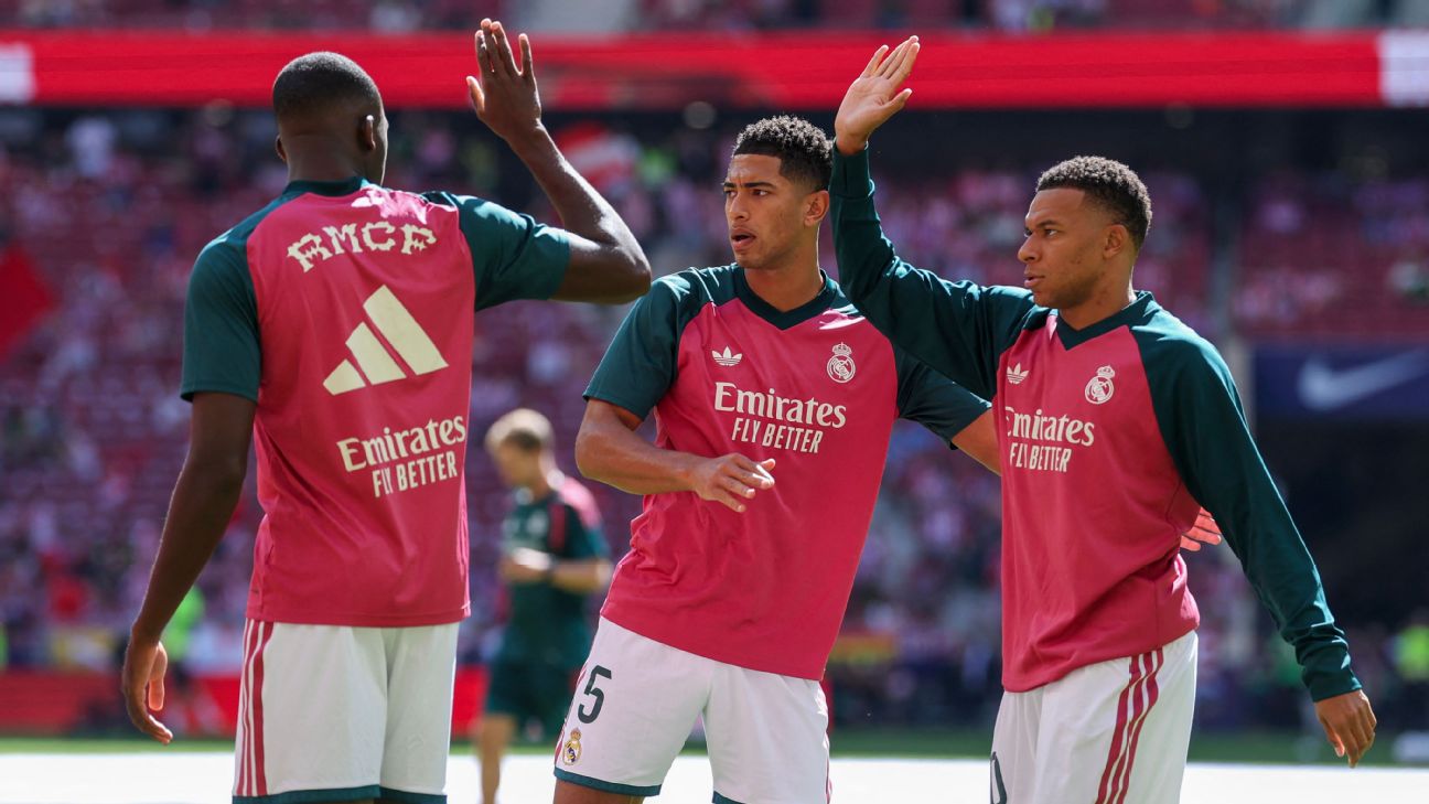 Article image accompanying Atlético Madrid vs. Real Madrid LIVE: LaLiga updates as José Mourinho returns to derby on WagerUp Sports News. Article image accompanying Atlético Madrid vs. Real Madrid LIVE: LaLiga updates as José Mourinho returns to derby on WagerUp Sports News.