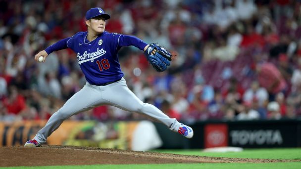 Yoshinobu Yamamoto is part of a top-ranked Dodgers rotation entering October. — Article image accompanying 2026 MLB playoff rotation tiers: Ranking October pitching options on WagerUp Sports News.