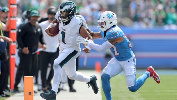 Article image accompanying NFL Week 2 eye-popping stats from Eagles, Pats, Jets, Bears on WagerUp Sports News. Article image accompanying NFL Week 2 eye-popping stats from Eagles, Pats, Jets, Bears on WagerUp Sports News.