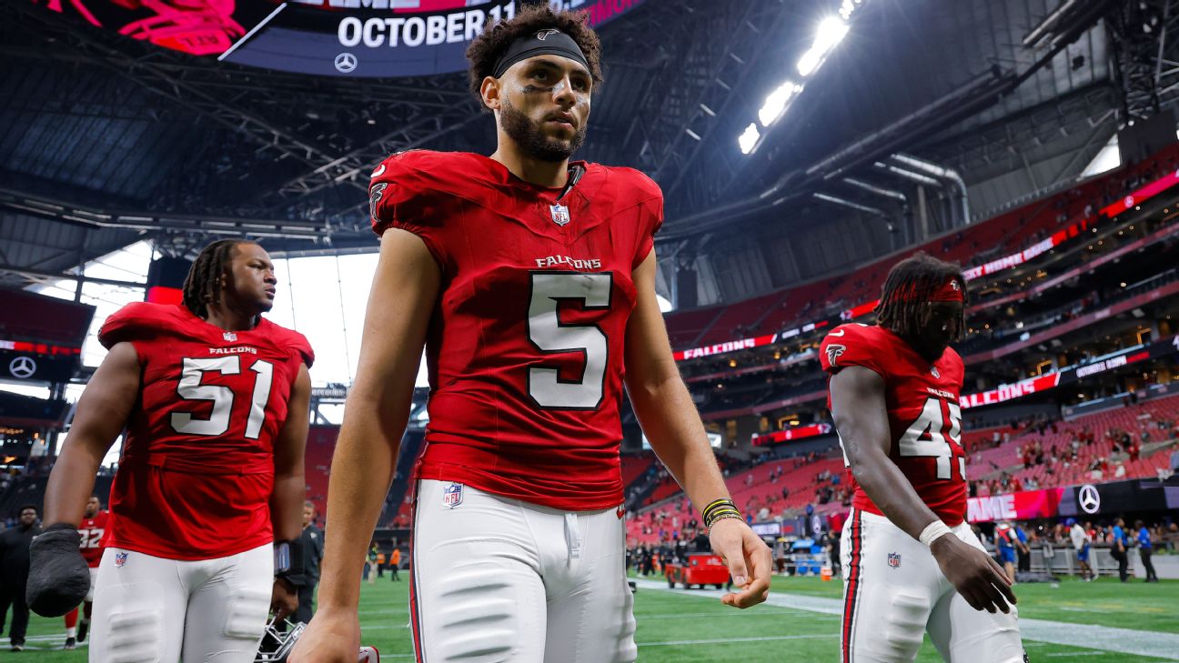 Drake London explota contra un aficionado en la humillante derrota de los Falcons