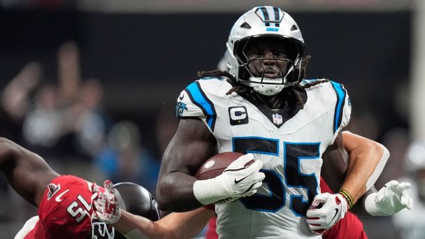 Article image accompanying Panthers in awe of LB Devin Lloyd's 'dominant' game on WagerUp Sports News.
