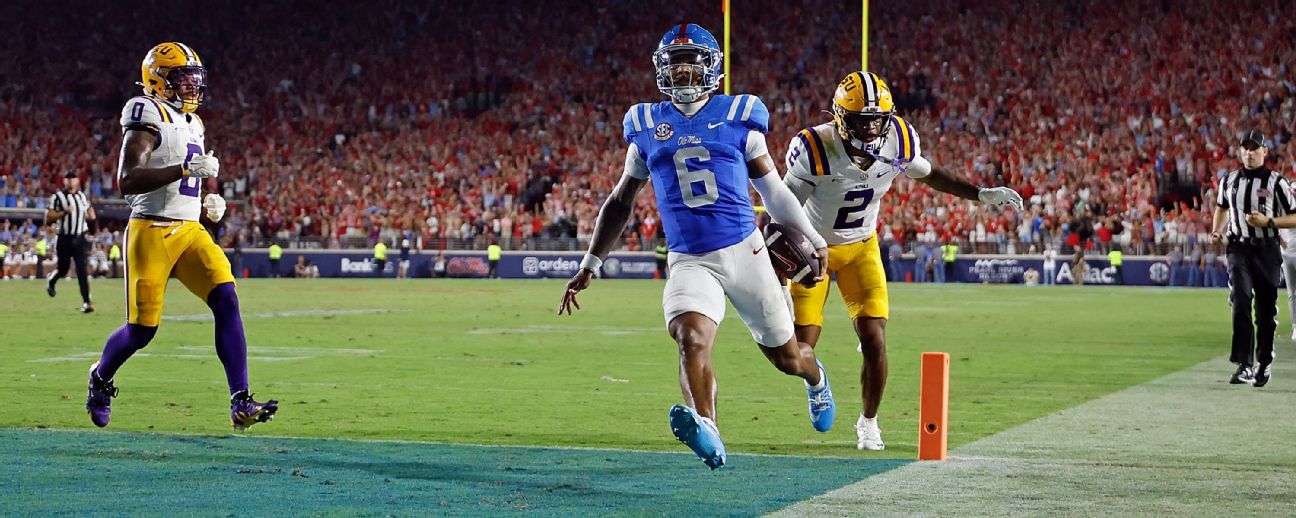 College football Power Rankings: What we learned about the Top 25 in Week 3