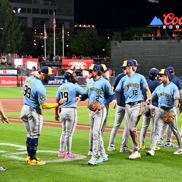 Article image accompanying Brewers savor franchise-record 98th victory as playoffs loom on WagerUp Sports News. Article image accompanying Brewers savor franchise-record 98th victory as playoffs loom on WagerUp Sports News.