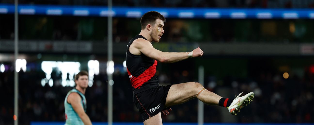 Merrett tried to join the Hawks in last year's trade period but the bombshell deal could not be reached. — Article image accompanying Merrett talks up McVeigh amid AFL trade speculation on WagerUp Sports News.