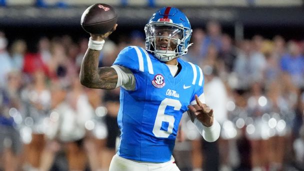 Article image accompanying Heisman of Week 3: Ole Miss' Trinidad Chambliss states case on WagerUp Sports News. Article image accompanying Heisman of Week 3: Ole Miss' Trinidad Chambliss states case on WagerUp Sports News.