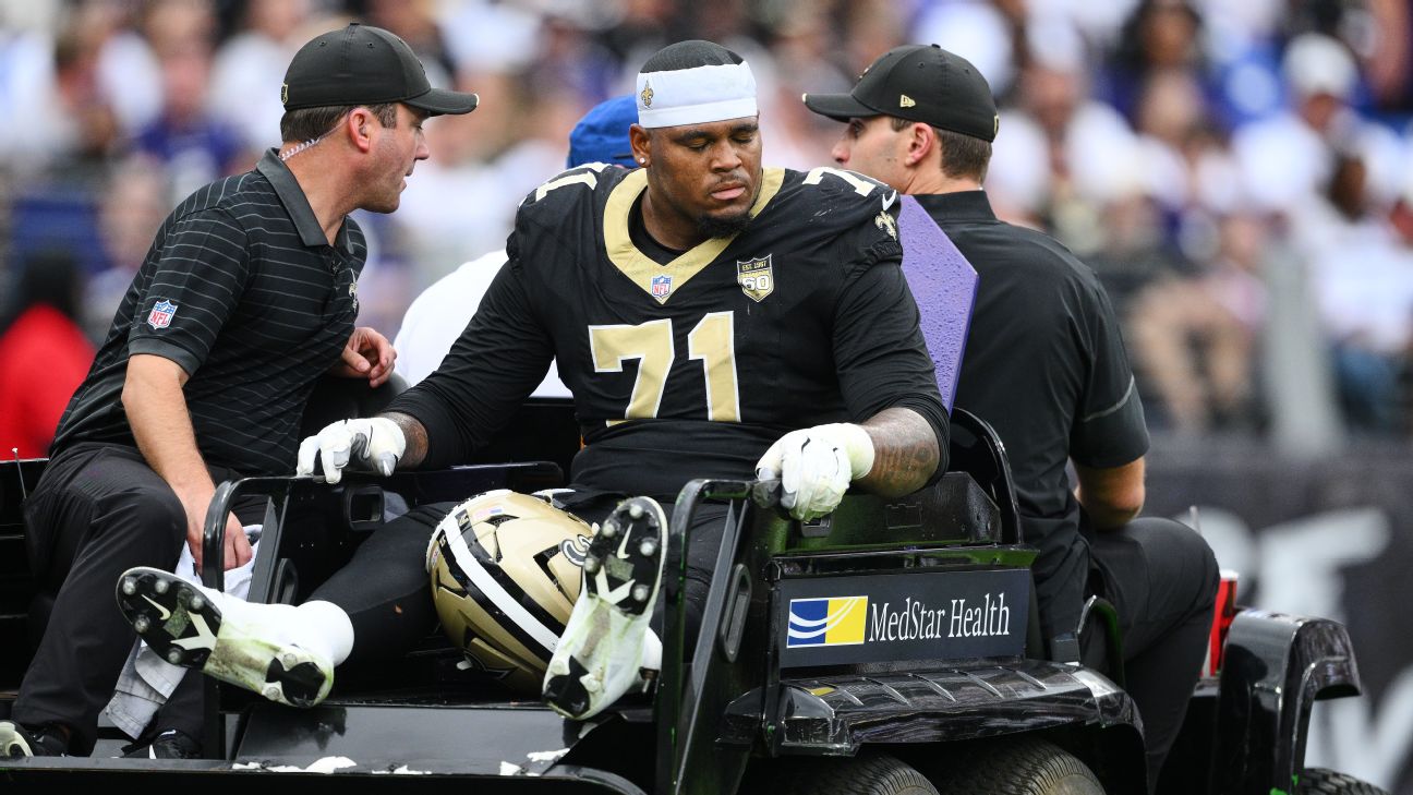 Article image accompanying Saints LT Kelvin Banks to have ankle surgery, out indefinitely on WagerUp Sports News. Article image accompanying Saints LT Kelvin Banks to have ankle surgery, out indefinitely on WagerUp Sports News.