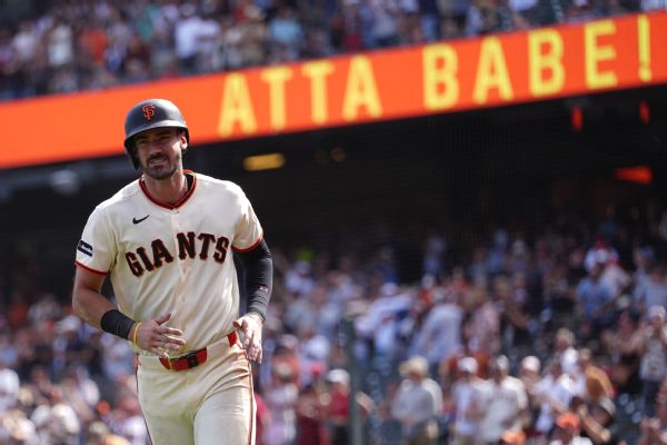 Rookie Bryce Eldridge, just 21, has been a ray of sunshine in a foggy San Francisco Giants season.