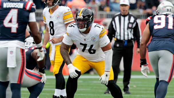 Left tackle Troy Fautanu says the Steelers' loss to the Patriots in Week 2 was "frustrating." — Article image accompanying Why there's hope Pittsburgh Steelers O-line can improve on WagerUp Sports News. Left tackle Troy Fautanu says the Steelers' loss to the Patriots in Week 2 was "frustrating." — Article image accompanying Why there's hope Pittsburgh Steelers O-line can improve on WagerUp Sports News.