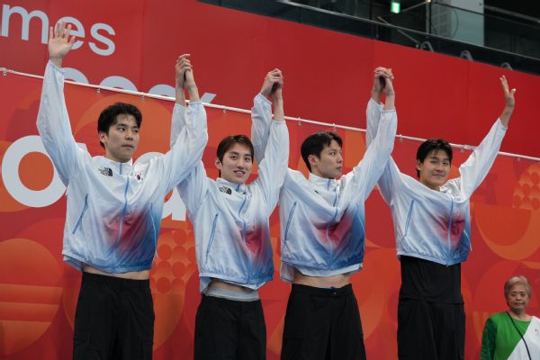 Article image accompanying China's swim team adds to Asian Games run with 4 gold medals on WagerUp Sports News. Article image accompanying China's swim team adds to Asian Games run with 4 gold medals on WagerUp Sports News.