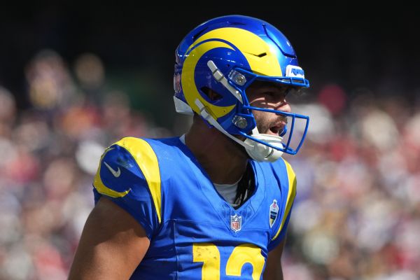 After being rostered on 15.4% of knocked out teams, managers should do everything they can to pick up Rams WR Puka Nacua in their Knockout leagues. — Article image accompanying McVay says Nacua's injury not 'long-term' concern, but Rams being cautious on WagerUp Sports News.