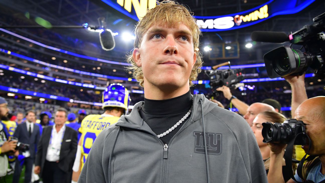 Article image accompanying With Jaxson Dart out, what's next for Giants, Jameis Winston? on WagerUp Sports News. Article image accompanying With Jaxson Dart out, what's next for Giants, Jameis Winston? on WagerUp Sports News.