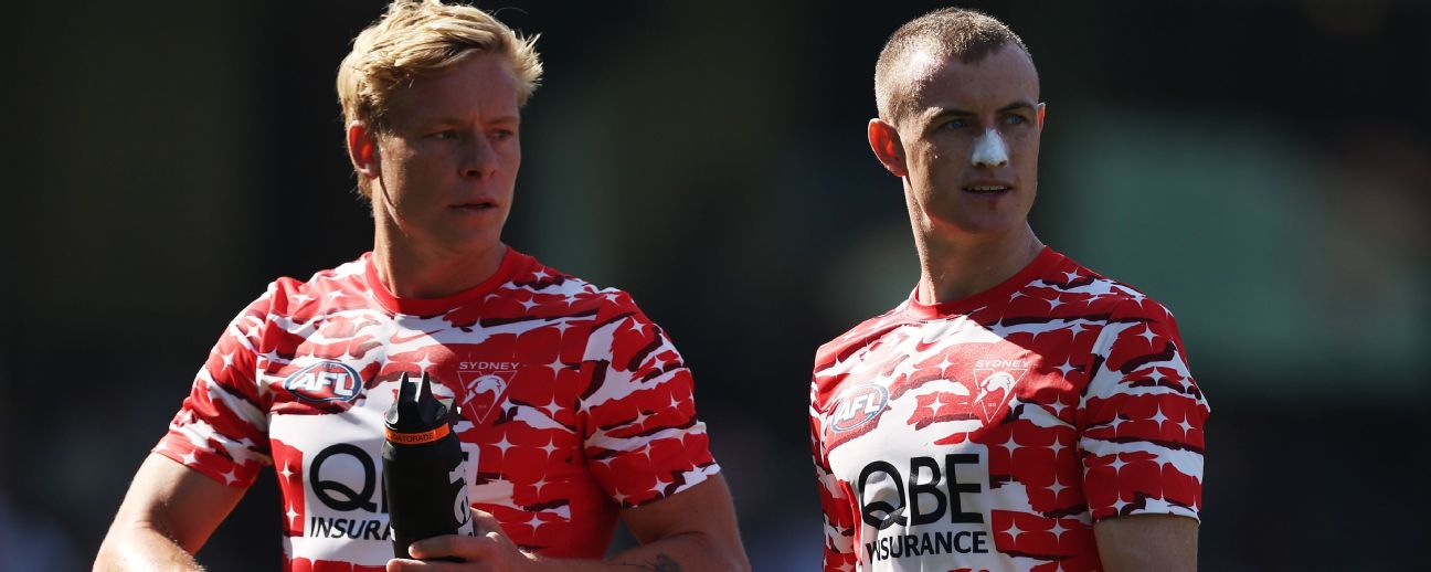 Sydney's stood-down players will return to the club for exit meetings. — Article image accompanying Banned Sydney Swans players apologise to AFL club on WagerUp Sports News. Sydney's stood-down players will return to the club for exit meetings. — Article image accompanying Banned Sydney Swans players apologise to AFL club on WagerUp Sports News.