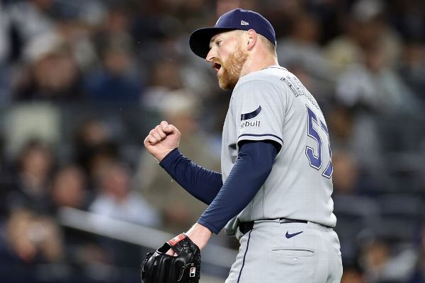 Article image accompanying Drew Rasmussen shuts down Yankees to help Rays clinch AL East on WagerUp Sports News. Article image accompanying Drew Rasmussen shuts down Yankees to help Rays clinch AL East on WagerUp Sports News.