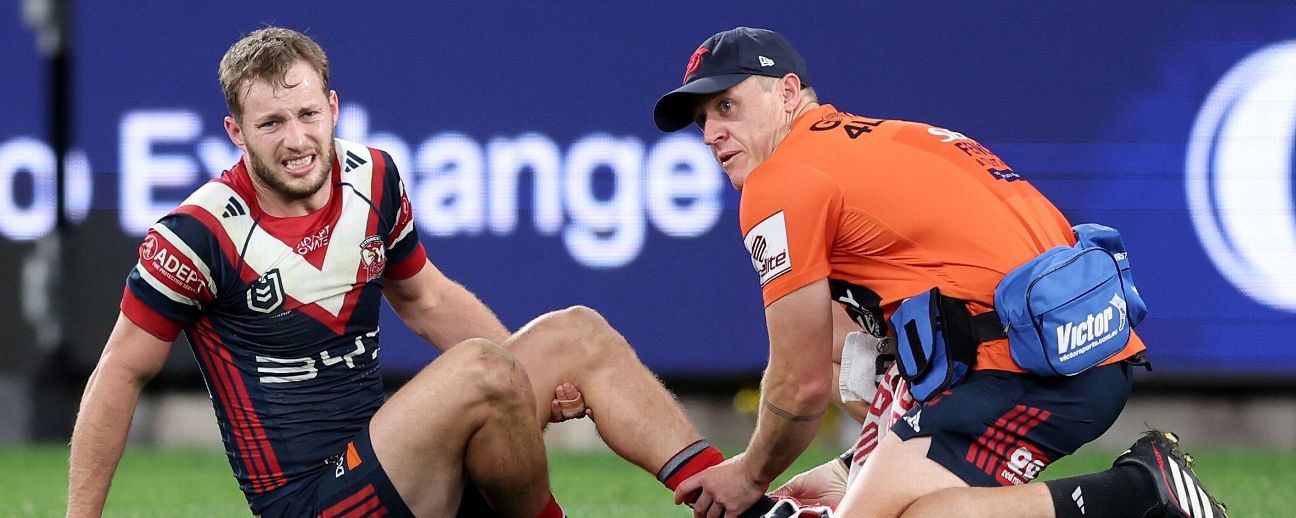 Sam Walker has made a remarkable recovery from an ankle injury he suffered against the Dolphins, who are coincidentally the same team the Roosters face in their preliminary final — Article image accompanying 'He's 100%': Roosters coach Robinson marvels at Walker's recovery, mindset on WagerUp Sports News. Sam Walker has made a remarkable recovery from an ankle injury he suffered against the Dolphins, who are coincidentally the same team the Roosters face in their preliminary final — Article image accompanying 'He's 100%': Roosters coach Robinson marvels at Walker's recovery, mindset on WagerUp Sports News.