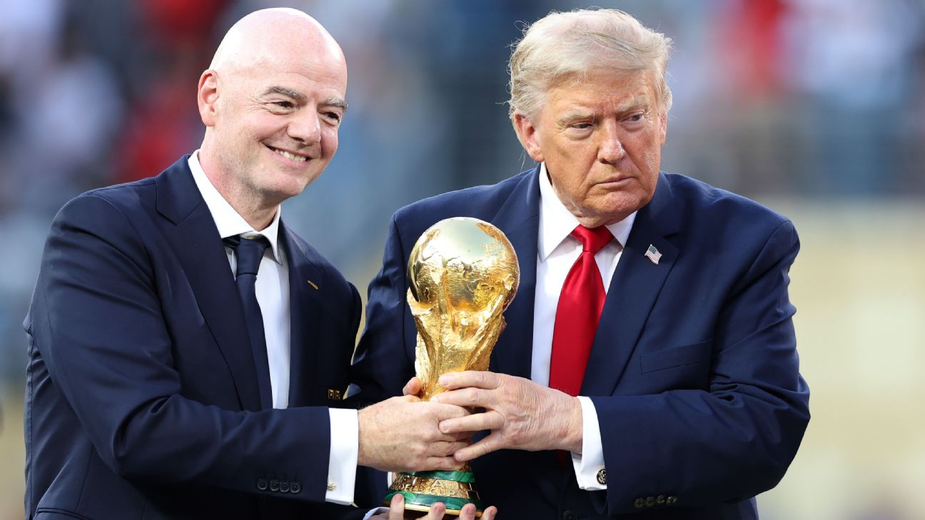 Article image accompanying Gianni Infantino accused of 'woefully inadequate' co-operation with probe into Donald Trump links on WagerUp Sports News. Article image accompanying Gianni Infantino accused of 'woefully inadequate' co-operation with probe into Donald Trump links on WagerUp Sports News.