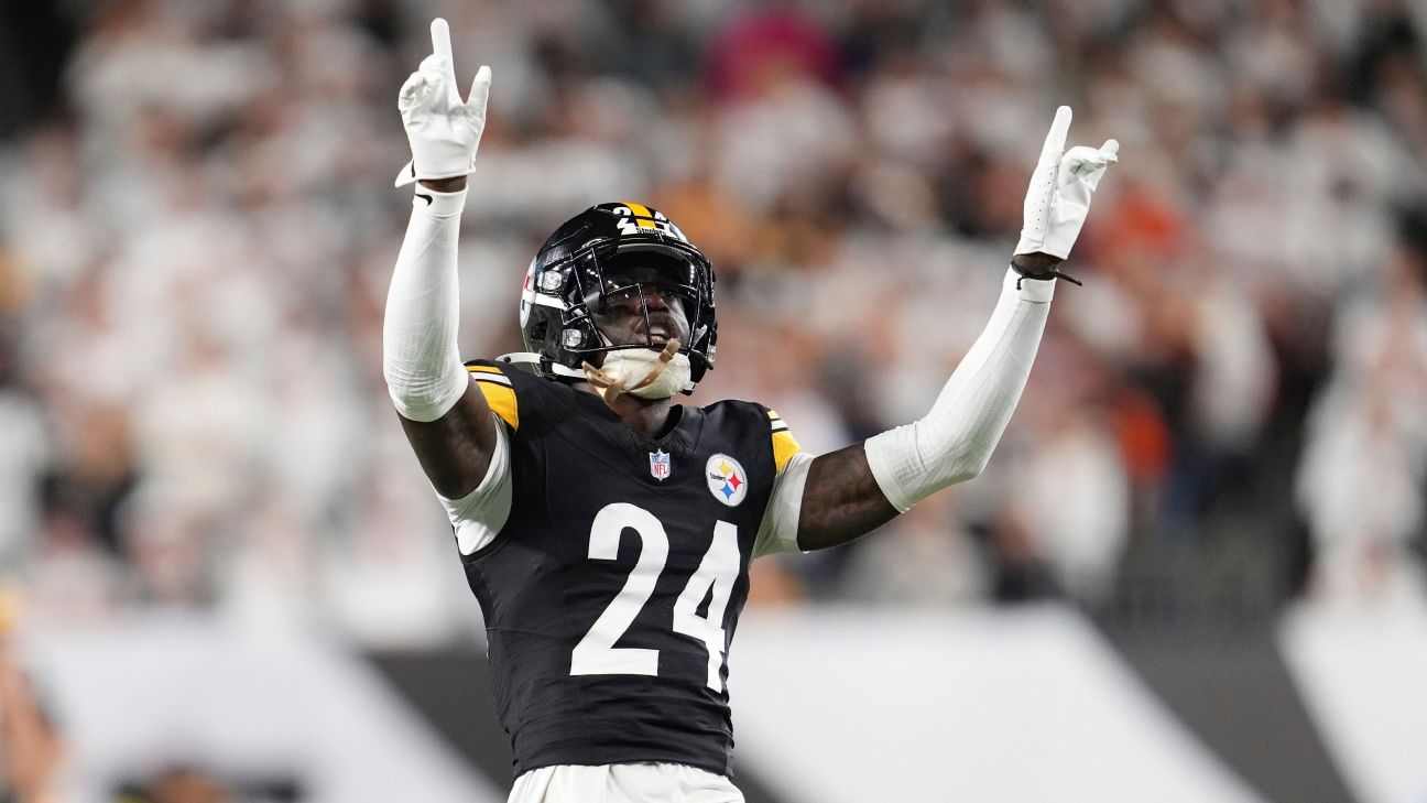 Article image accompanying Sources: Cowboys, Lions make trade inquiries on Joey Porter Jr. on WagerUp Sports News.