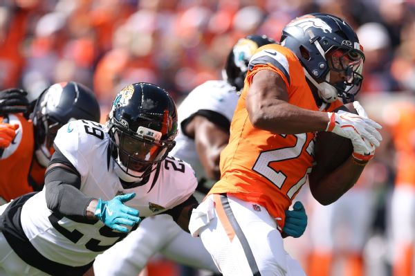Alarma controlada en Denver: la sala de corredores llega tocada a la semana ante los Rams
