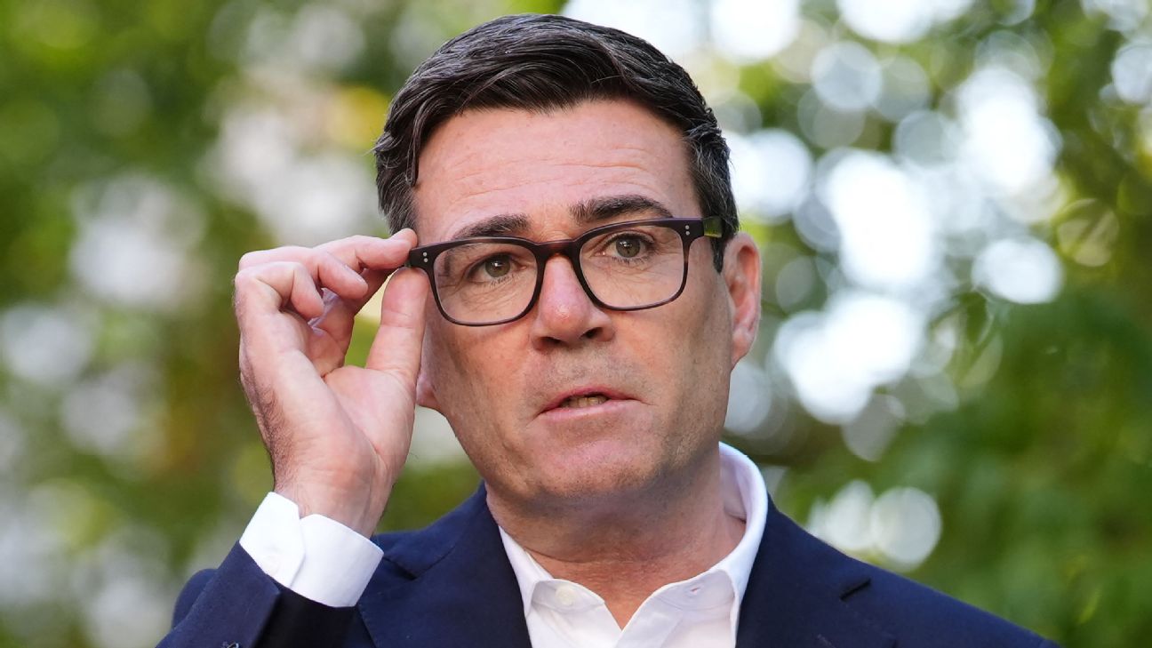 Article image accompanying UK PM Burnham wants 'outdated' football drinking ban scrapped on WagerUp Sports News. Article image accompanying UK PM Burnham wants 'outdated' football drinking ban scrapped on WagerUp Sports News.
